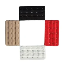 Бюстгальтер с пряжкой на спине, тонкий лифчик, удлиненная Пряжка, 5 пряжек/3 ряда, удлинение