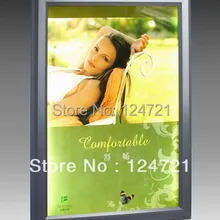 Ультра тонкий плакат с подсветкой рамки светодиодный Advertisng свет Коробки/настенный алюминия Дисплей a3 светодиодный