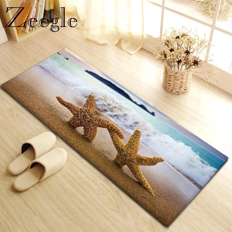

Zeegle Floor Mats for Living Rooms Indoor Door Mat Kitchen Doormat Print Floor Mat Carpet Praying Mat Long Kitchen Rugs