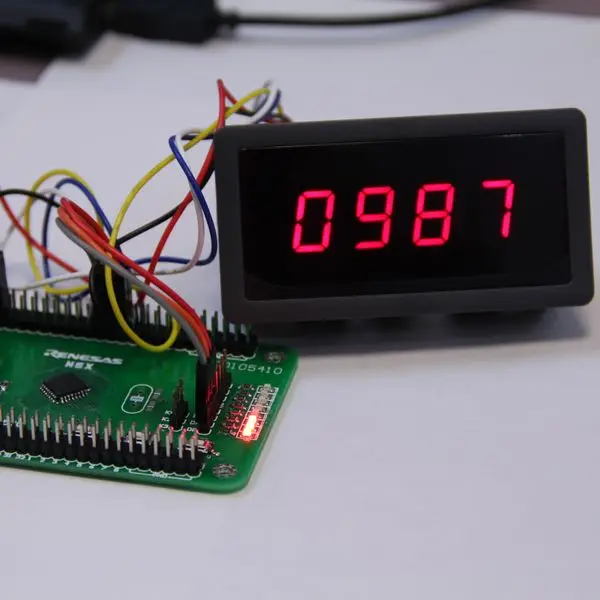 Контроллер светодиодного дисплея 4 цифры 7 сегментов 5 В совместим с unor r3|controller