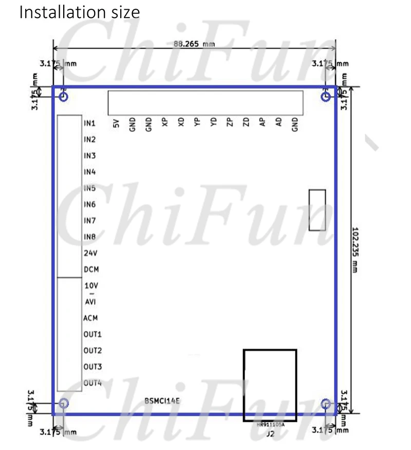 Industrial Ethernet interface Mach3 motion control card manual_9