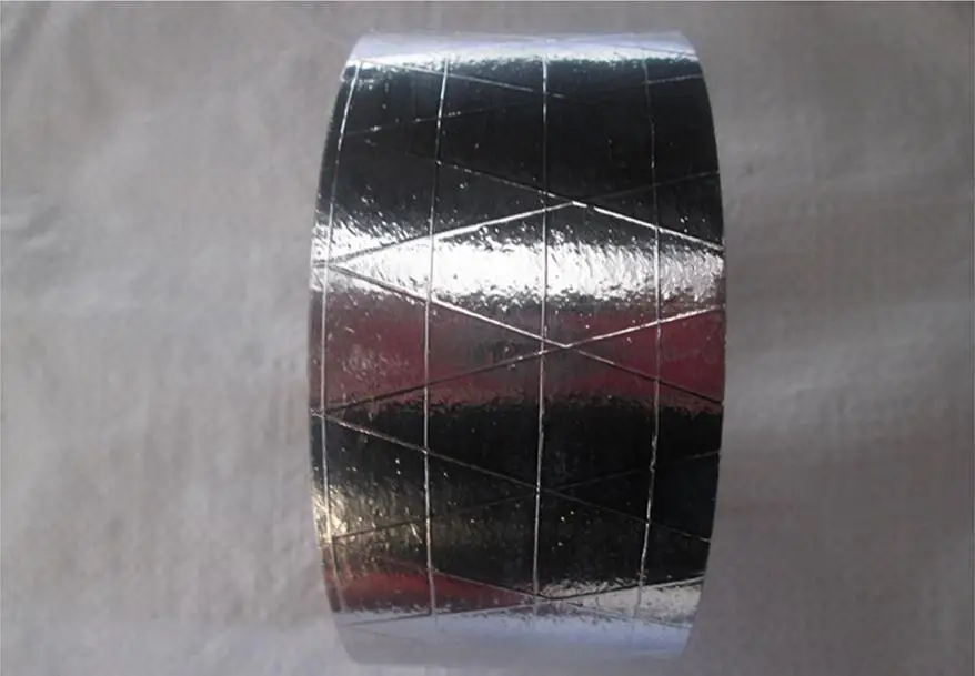 

25meters width 5cm Non-slip aluminum foil adhesive tape, anticorrosive,fireproof, waterproof.conductive material