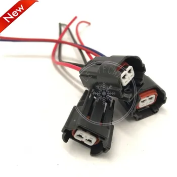 

free shipping fuel injector connector plug for Santana Vista passat B5 B6 polo