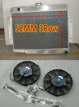 

HIGH performance for Jeep CJ Series CJ-5 CJ-7 w/ Chevy V8 1972-1986 ALUMINUM Radiator + 2*FANS 73 74 75 72 85 86