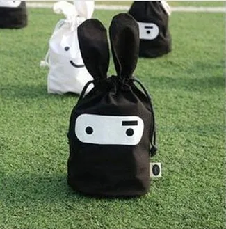 Сумки для хранения ниндзя Кролик предметы дорожная сумка удобная 24*22 см закуска