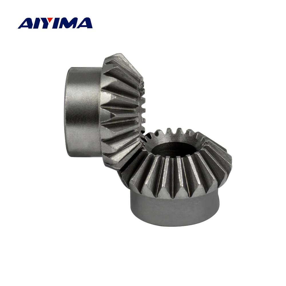 AIYIMA 2 piezas 8mm 1:1 engranaje cónico 1 módulo 20 dientes con orificio interior 8mm Unidad de 90 grados conmutación de engranajes de acero agujero de tornillo M4 AIYIMA 2 piezas 8mm 1:1 engranaje cónico 1 módulo 20 dientes con orificio interior 8mm Unidad de 90 grados conmutación de engranajes de acero agujero de tornillo M4