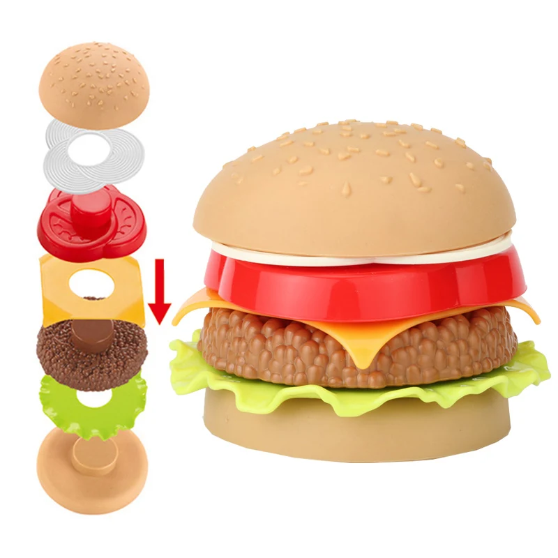 toy hamburger set