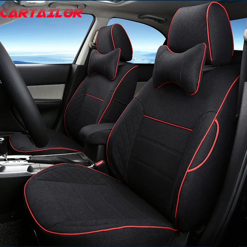CARTAILOR Cover Car Seats for Suzuki SX4 Car Seat Cover Protector