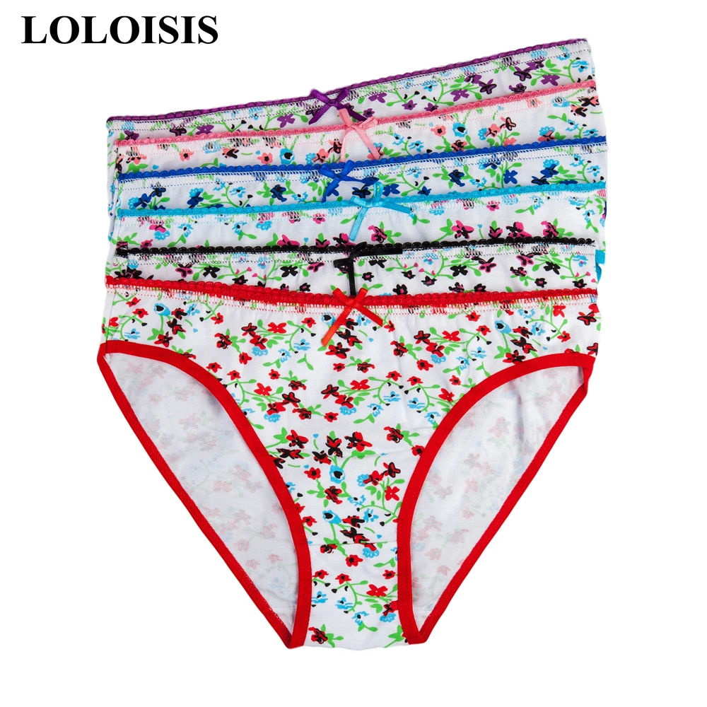 LOLOISIS y Lace Plus Size Women Panties Printed Cotton Ladies loloisis-y-lace-plus-size-women-panties-printed-cotton-ladies