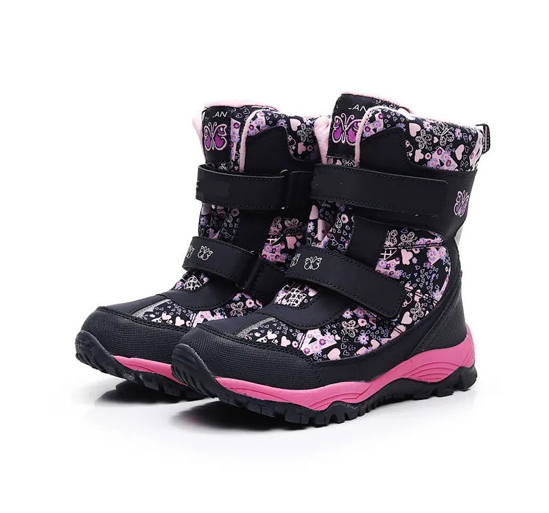 

good new 1pair girl waterproof Snow Boots Fashion Girl Children Winter warm Boots, Kids Snow Boots