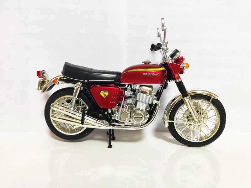 Новинка, литье под давлением, 1:12,, Honda 750, из печати, модель мотоцикла Cb750, имитационная игрушка из сплава