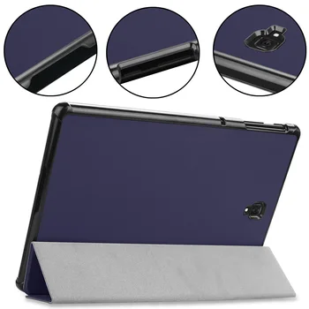 

Besegad 10.5inch Triple-fold Shockproof Anti-fall Protective Cover Case w/Pen Slot for Samsung Galaxy Tab S4 SM-T835 T830