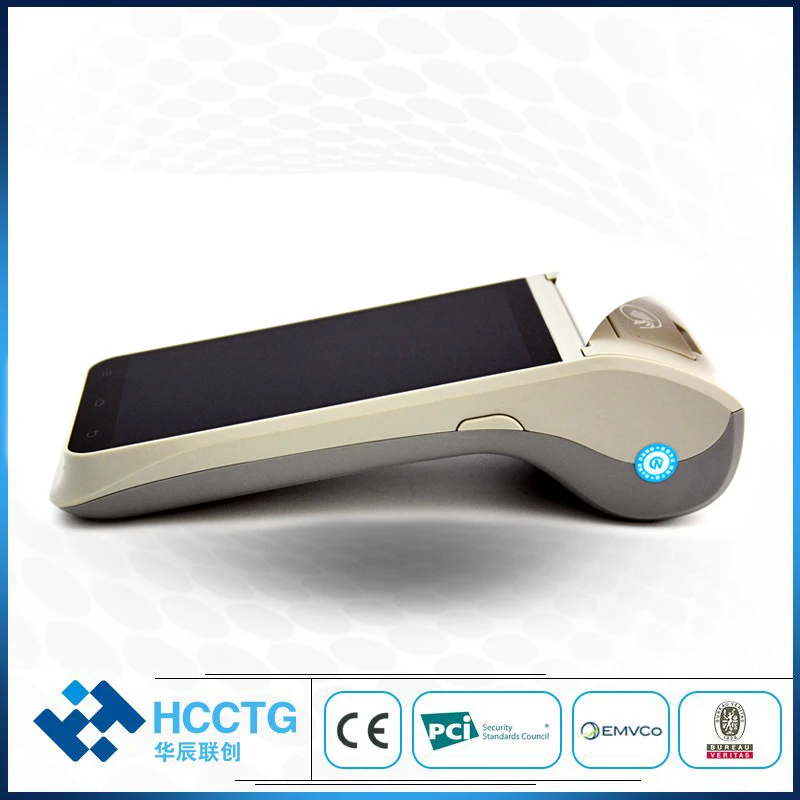 Support 1D 2D Scanning Handheld NFC Android POS With Printer HCC-Z91