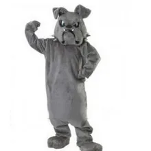 Лучшая цена бульдог шип талисман костюм Взрослый плюшевый костюм талисмана костюмы мультипликационных персонажей для костюм для Хэллоуина вечеринки SW781