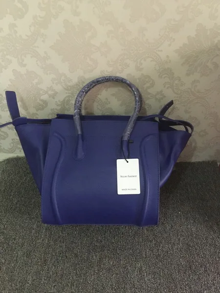 Beige brown blau taschen Aus schwarzes Totes Mode Echtem Frauen blau himmel Leder Taschen FRqnf