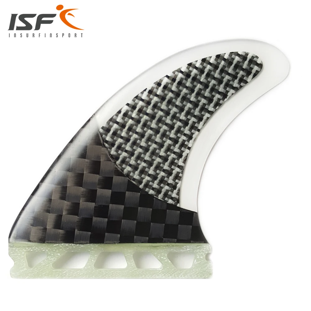 High Quality Grip Half Carbon Fiberglass Innegra Future Surf Fins Base