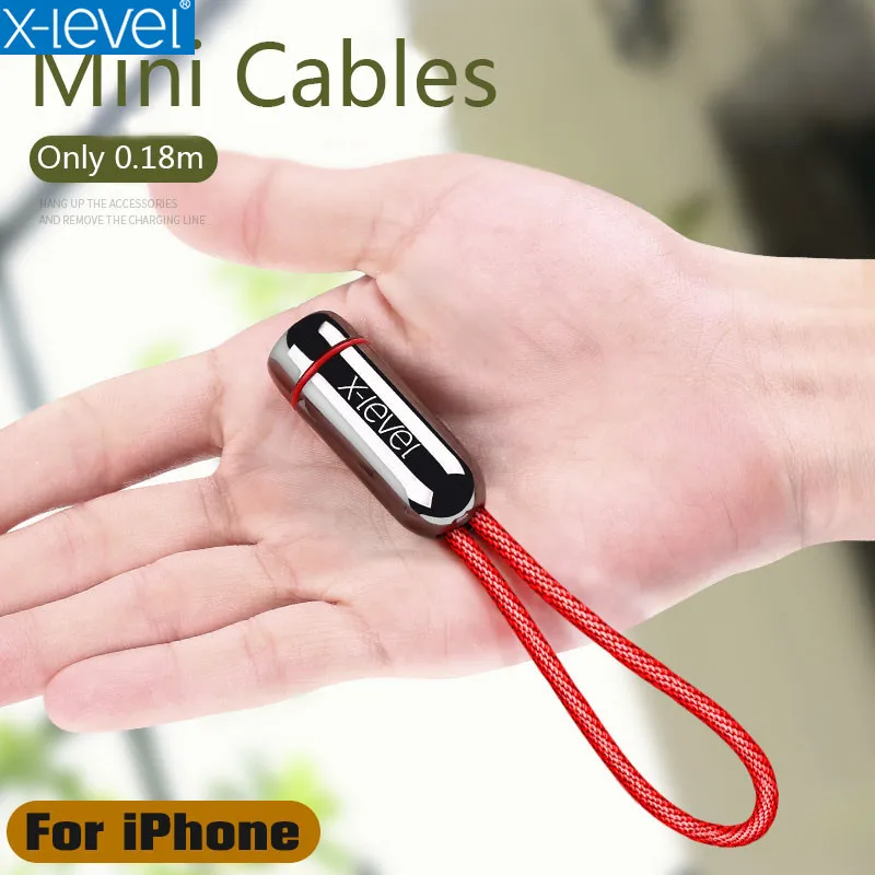 

X-level USB Cable For iPhone XS Max X 8 7 6 6S Plus Fast Charging Data Cable For iPhone Charger Cable For Apple Lightning Cable