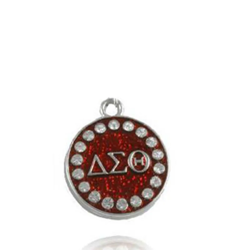 

100pcs SORORITY GREEK Delta Sigma Theta DST enamel charm