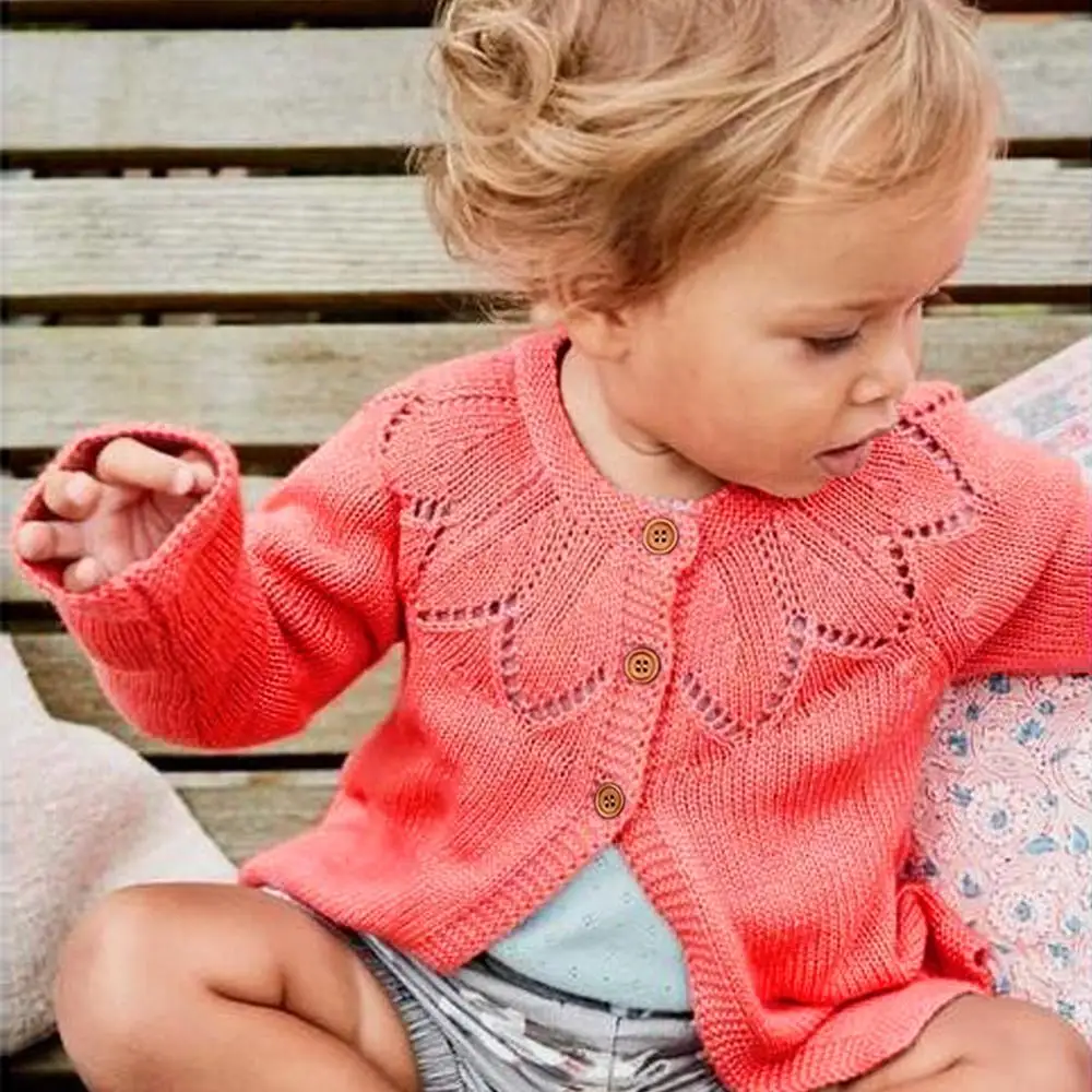 

Candy Color Sweaters for Baby Girls Long Sleeve Cardigans Autumn Grey Outerwear Toddler Knitted Tops 2019 Children Knitwear Coat