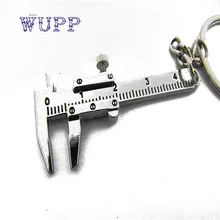 Автомобиль-Стайлинг горячий металлический подвижный штангенциркуль линейка фигурный брелок Брелок дистанционного управления инструмент подарок n