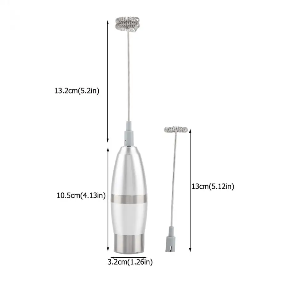 Электрический молоковзбиватель однопружинный и двухпружинный венчик пеновзбиватель для молока кухонный миксер для капучино кофейный крем Whippers n