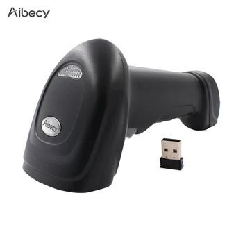 

Aibecy Handheld 2.4G Wireless USB Wired 1D Barcode Scanner CCD Bar Code Reader for Windows Mac Android OS