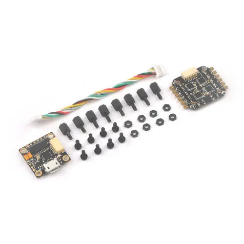 

Teeny1S F4 Flight Controller Board Built-in Betaflight OSD with 1S 4 in 1 BlheliS ESC for RC Indoor Brushless Racer Drone