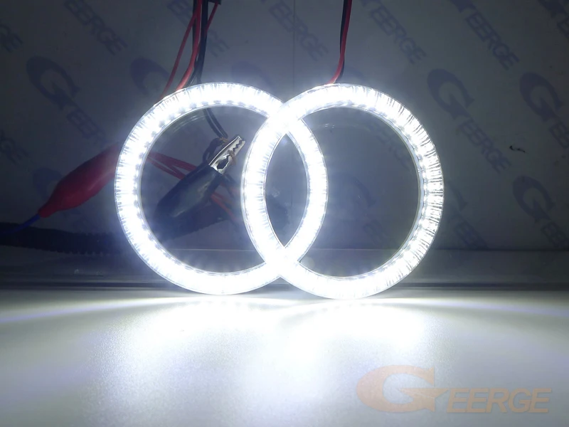 Для Jaguar XJ XJ6 XJ8 X350 X358 2003-2009 smd комплект светодиодов «глаза ангела» Дневной светильник отличное Ультра яркое освещение DRL