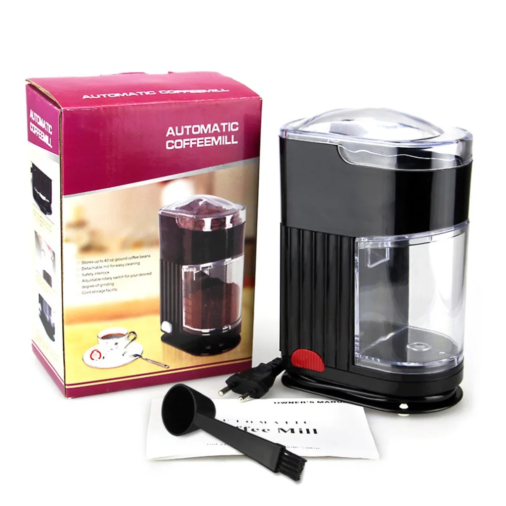 Home Coffee Grinding Machine Electric Portable Burr Mill Espresso