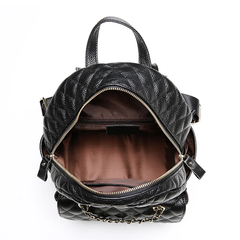 Noir Femme Pour Femmes Dames Sac 2019 D'écolier Sacs Bandoulière Voyage Véritable Filles En Bagpack Dos Cuir À 4aSCqxaw