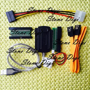 

10Pcs/lot NEW IDE 44PIN DOM disk card reader DOM to USB electronic disk 44 pin USB2.0 sata For Industrial Equipment
