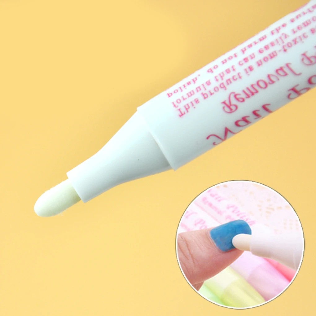 

Hot Sale 1PC Nail Art Nail Polish Corrector Removal Pen with 3 Pen Nib Manicure Tool Random Color
