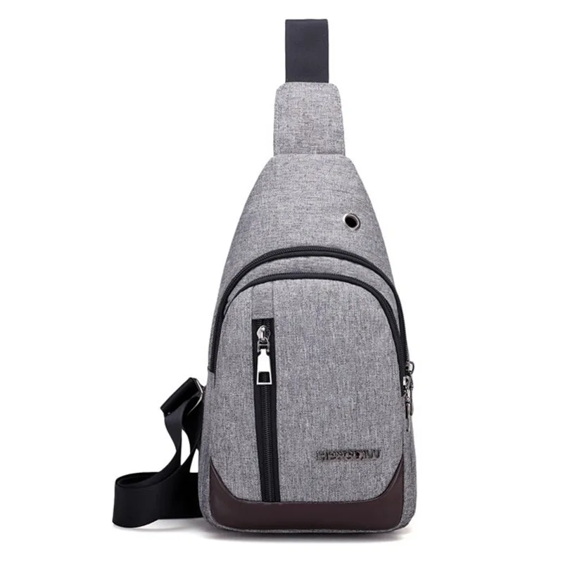 Мужской холщовый рюкзак Mochilas повседневный треугольный на одно плечо нагрудная