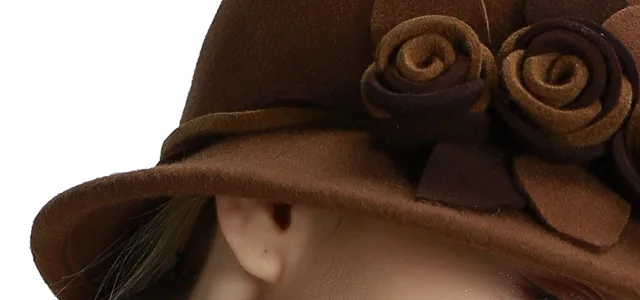 Женская шляпа Fedoras, Осень-зима, новая шерстяная Шерстяная кепка, британский стиль, Ретро стиль, для девушек, элегантные дикие шапки, для путешествий, церковная Кепка, фетровая Кепка, s H6727