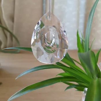 

380Pieces 38mm Crystal Led Glass For Lighting Chandeliers Lustre Drop Pendants Hanging Prisms