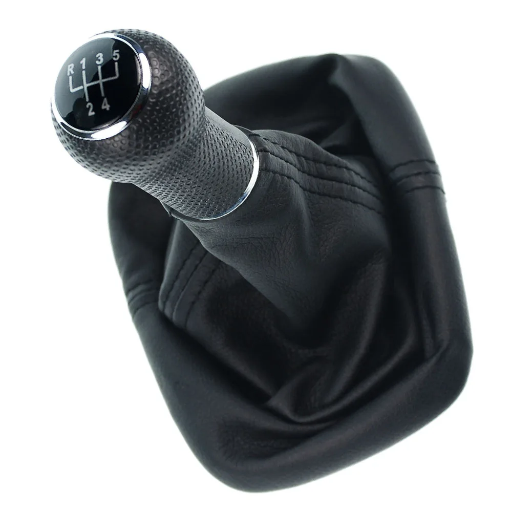 Новое поступление 1 шт. черная ручка переключения передач 5 скоростей переключения передач крышка головки рамы 23 мм рычаг переключения передач для G-olf 4 B-ora