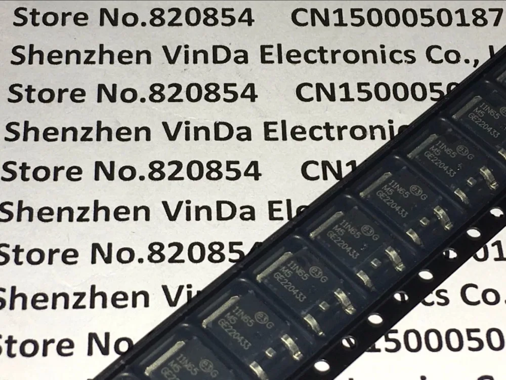

10pcs/lot STD11N65M5 11N65M5 11N65 TO-252