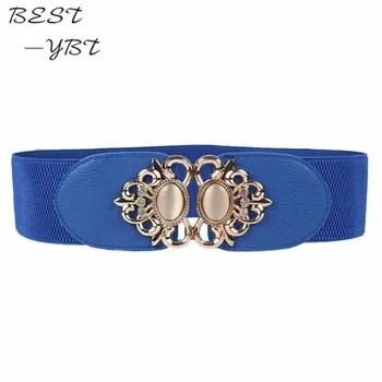 

New brand Hot Fashion Accessories leather waist belt women vintage Girdle Elastic Belt For Women ladies cintos femininos