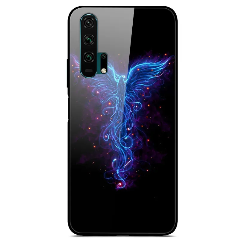 Premium Tempered Glass Hard Back Cover for Huawei Honor 20 Series