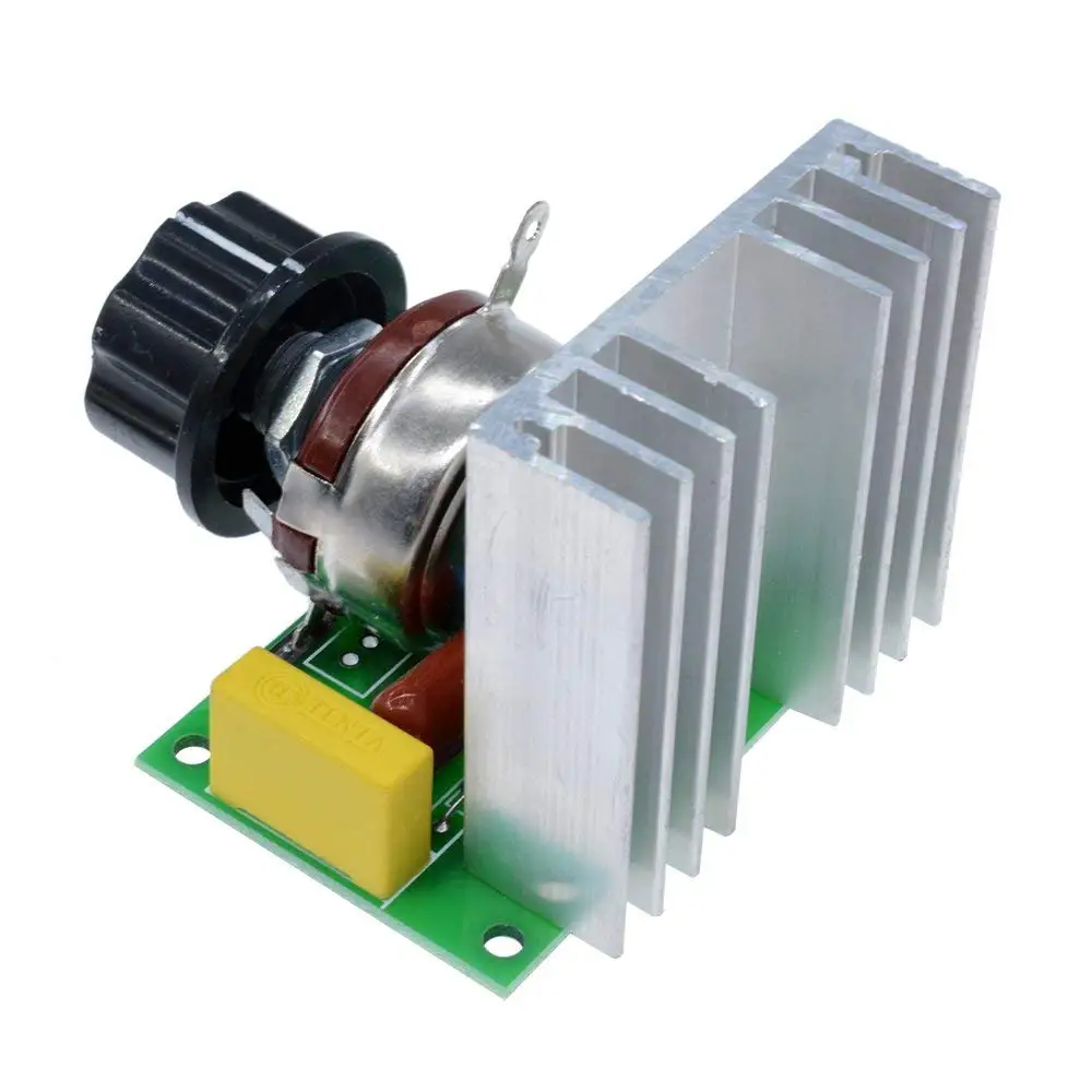 Aokin AC 220V 4000W SCR регулятор напряжения диммер Электрический мотор скорости