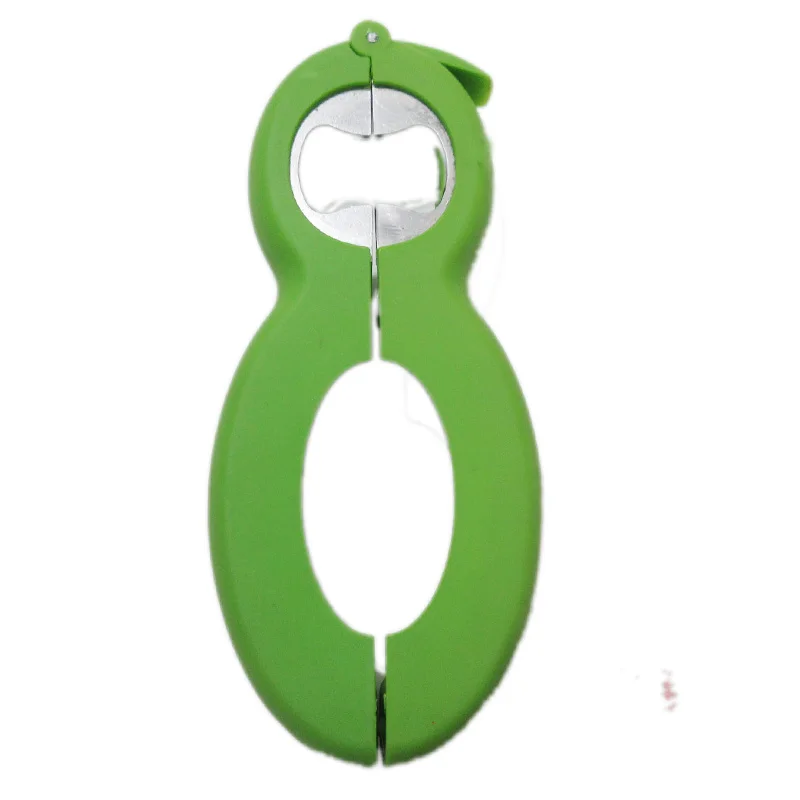 

6 in 1 Multi Function Twist Bottle Opener, All in One Jar Gripper Can Wine Beer Lid Twist Off Jar Opener Claw Personalized Gift