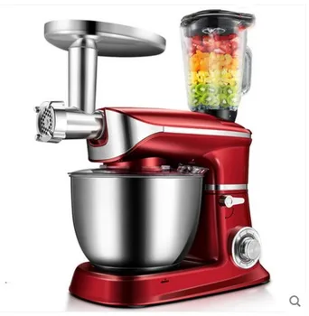 

1300W Bread Dough Mixer Eggs Blender 6.5L Kitchen Stand Food Milkshake/Cake Mixer Kneading Machine Dough Maker meat grinder