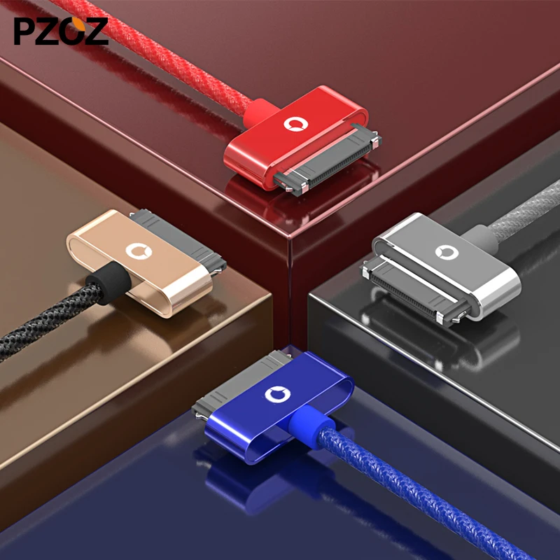 Usb кабель PZOZ для iphone 30 контактный адаптер быстрой зарядки и синхронизации данных 4