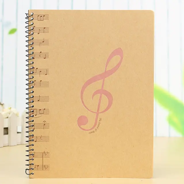 professional blank music manuscript paper book pad orchestral blank music staff paper