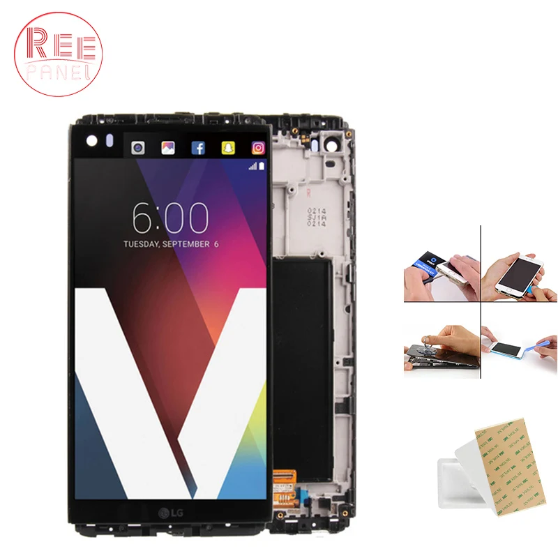 

ORIGINAL 5.7'' 2560x1440 IPS LCD For LG V20 LCD Display Touch screen VS995 VS996 LS997 H910 Digitizer Replacement Parts