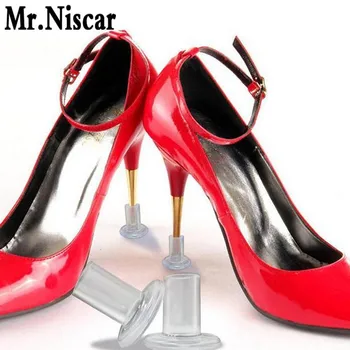 

1 Pair High Heel Shoe Accessories Round Head Silicone Shoes Heel Protectors Shoe Care Modern Latin Shoes Soft Bottom Spikes