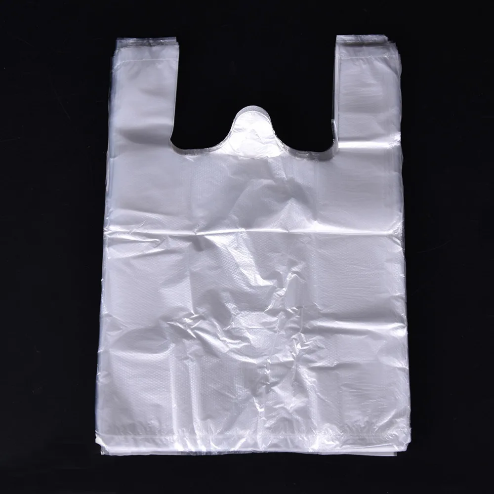 0 : Buy 20*30cm 100pcs Transparent Bags Shopping Bag Supermarket Plastic Bags With ...