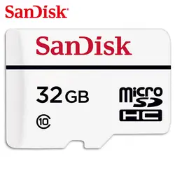 SanDisk 32 Гб MicroSD карта 64 Гб SDXC Флэш карта памяти высокая выносливость видео мониторинг карты SDHC C10 Full HD для Dash Cam 20 МБ/с./с