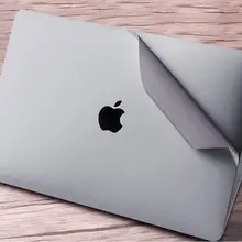 Полностью серебристый защитный чехол для MacBook Air 11 13 Pro retina 12 13 15 16 Touch bar 13 15 A12159/A1990