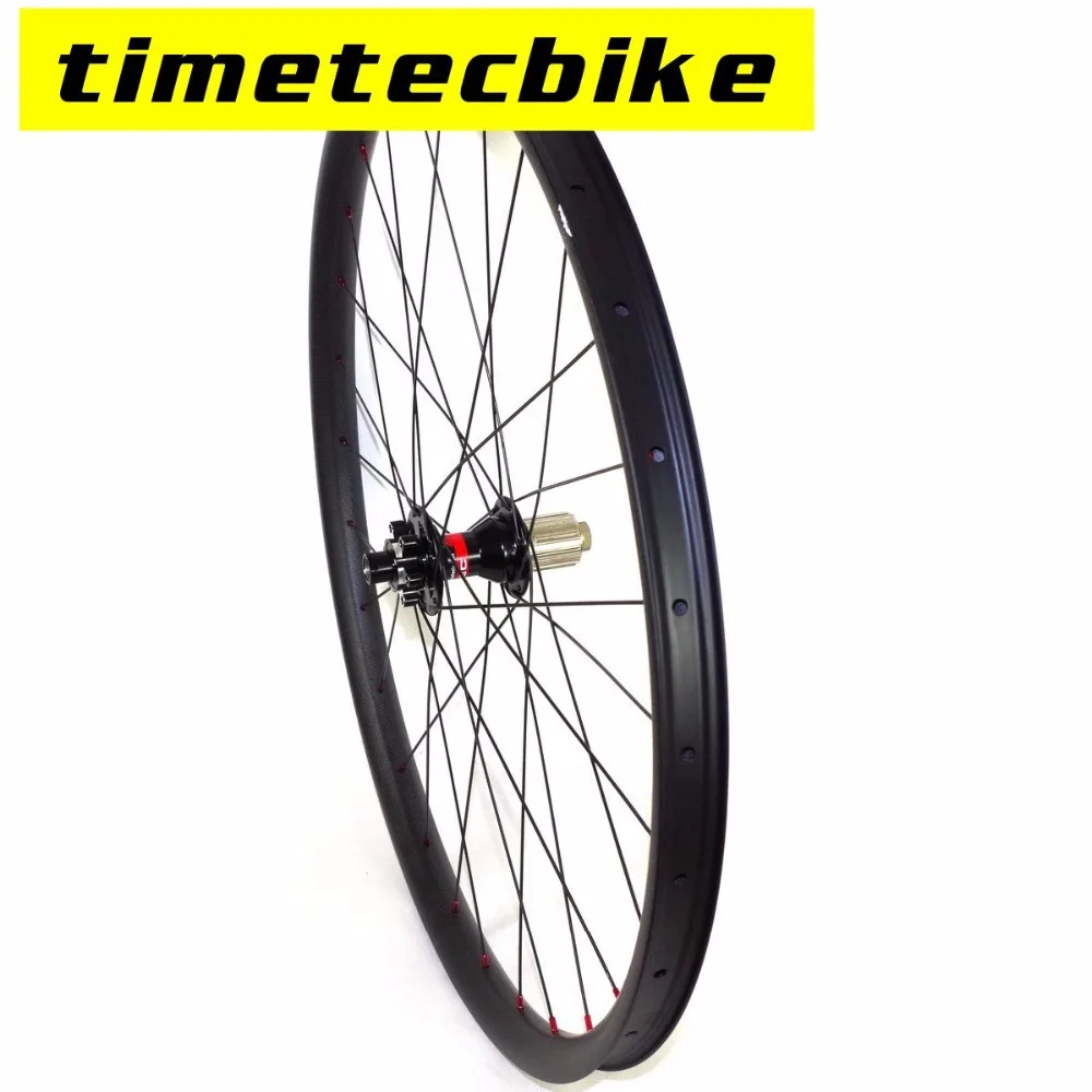 

HIGHEND 650B 27.5ER TUBELESS CARBON MTB WHEELSET RIMS 35MM WIDTH 25MM DEPTH MTB CARBON WHEELS THROUGH AXLE OR QUICK RELEASE